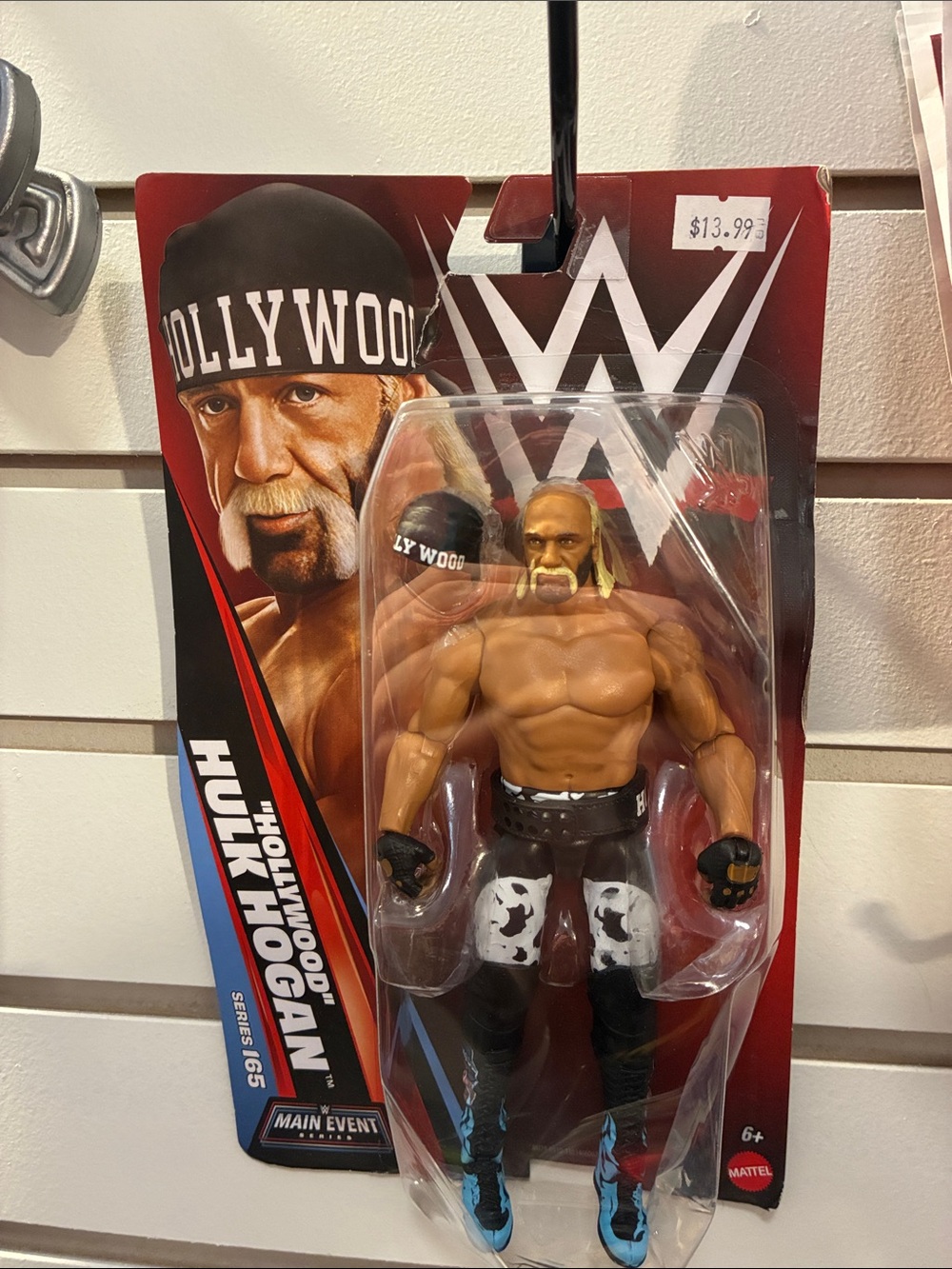 WWE Action Figure - Hulk Hogan Series 165 Wrestling Figure BROTHER